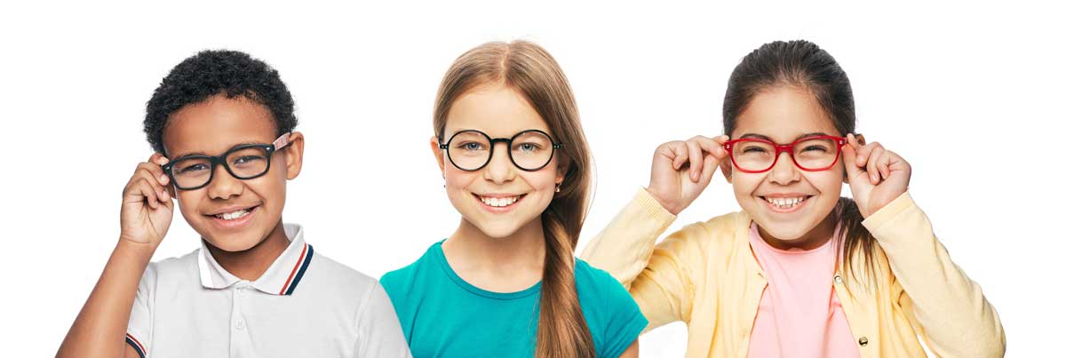 kids in glasses | Andover & Winfield Family Optometry